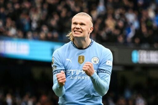 Manchester City striker Erling Haaland