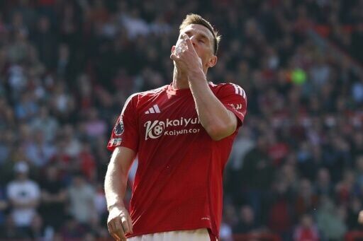 Nottingham Forest striker Chris Wood