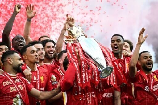 Liverpool stormed clear to win a 20th Premier League title