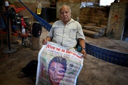 "There is still no justice," says Estanislao Mendoza, whose son Miguel Angel has been missing for a decade